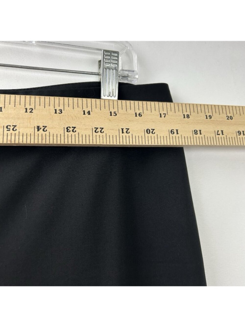 LAFAYETTE 148 NY 'Menswear' Virgin Wool Dress Pants Trousers Women’s 12 Black - Picture 7 of 16